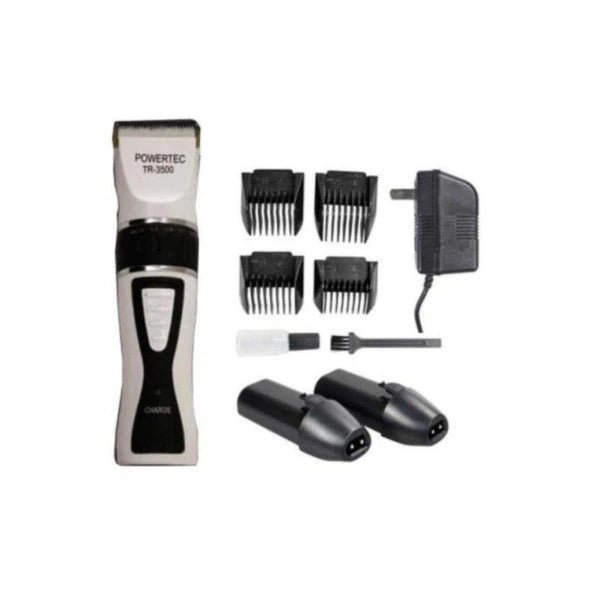 POWERTEC TR-3500 Professional Ceramic Hair Clipper Set