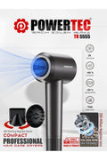 POWERTEC TR-5555-S Professional Ionic High-Speed Hair Dryer