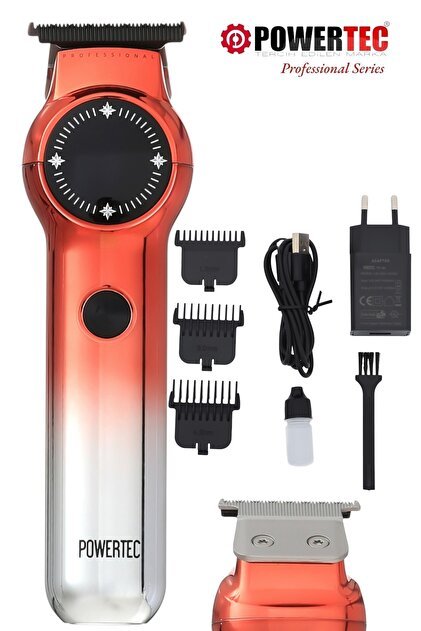 POWERTEC TR-958 Trimmer with Accessories