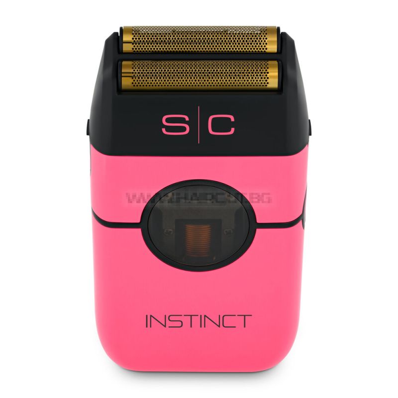 STYLECRAFT Instinct Metal Shaver – Professional Foil Shaver with IN2 Vector Motor — Matte Pink