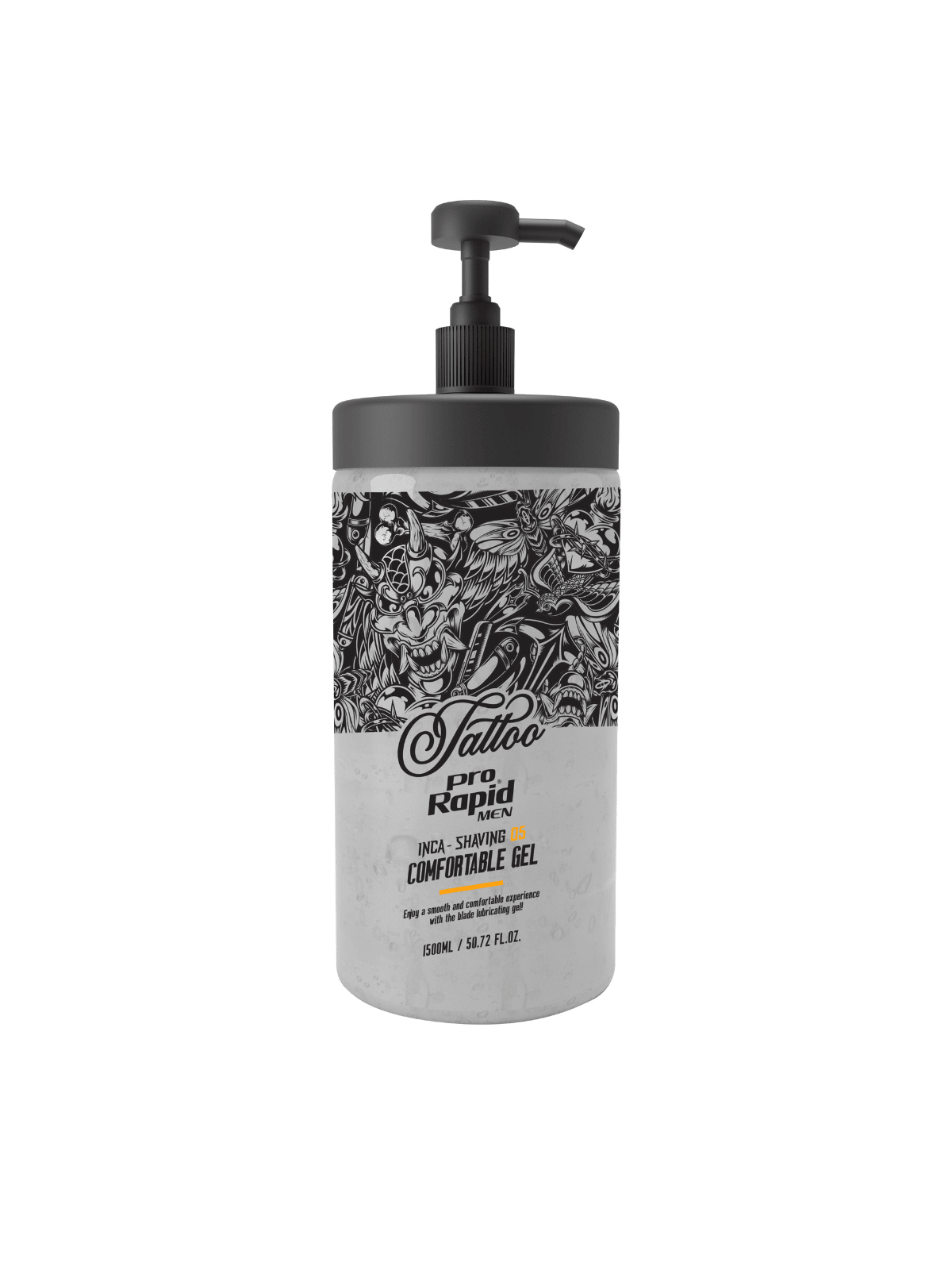 PRORAPID Tattoo Series Гел за бръснене 05 – 1500 мл (Професионален размер)