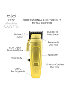 STYLECRAFT SABER 2.0 МАШИНКА ЗА ПОДСТРИГВАНЕ – ЗЛАТЕН ЦВЯТ
