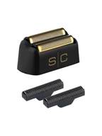 STYLECRAFT Instinct Metal Replacement Foil & Cutter Set – Professional Shaver Replacement Head