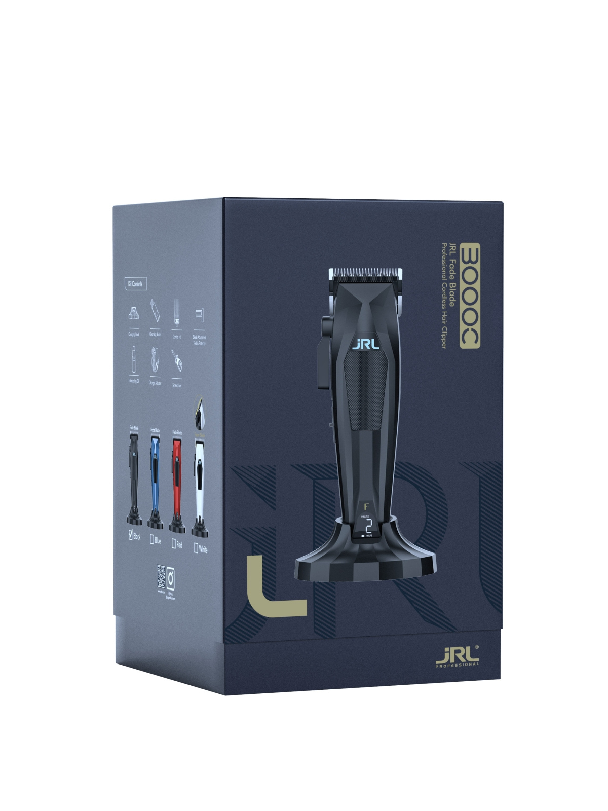 JRL Aura Fade Clipper 3000C – Професионална Компактна Машинка за Подстригване