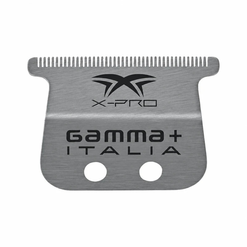 Gamma+ Steel X-Pro Fixed Trimmer Blade with original manufacturer markings