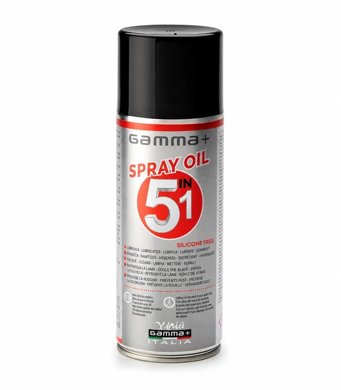 Gamma+ 5 in 1 Oil Spray with original manufacturer markings