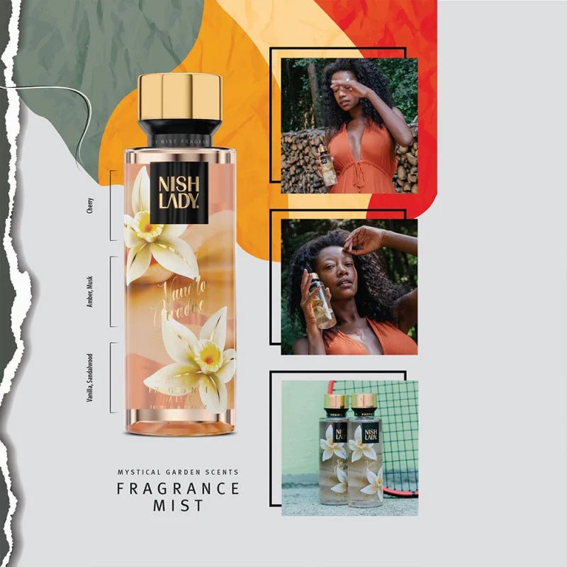 Body Mist Vanilla Paradise, 260ml