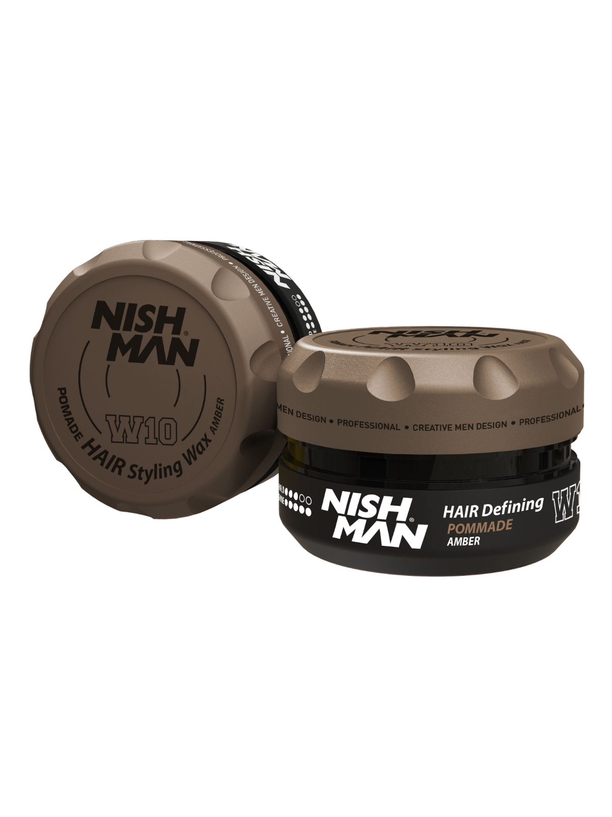 NISHMAN Hair Styling Pomade W10 & W11 100 ML – Professional Water-Based Hair Pomade