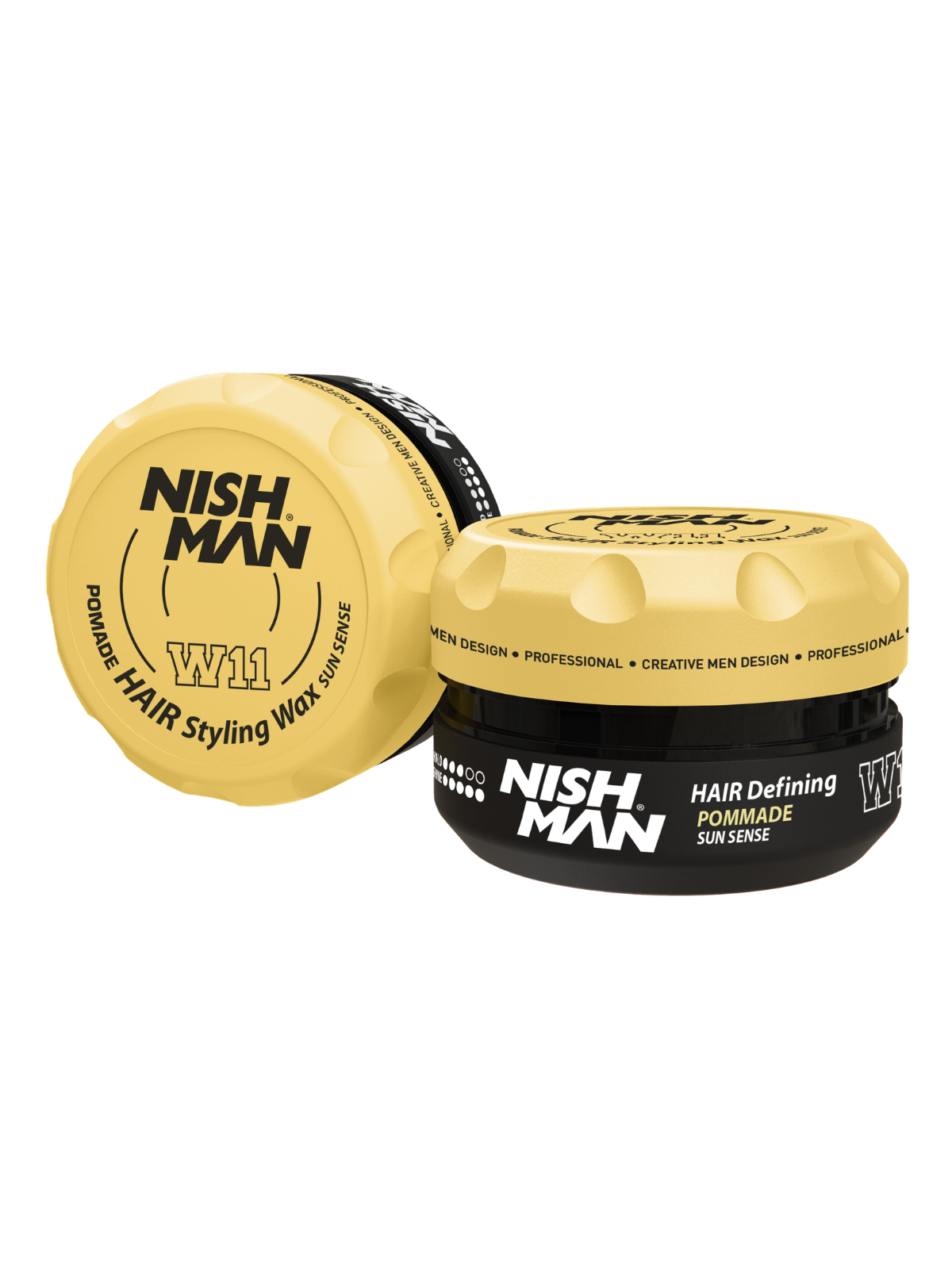 NISHMAN Hair Styling Pomade W10 & W11 100 ML – Professional Water-Based Hair Pomade